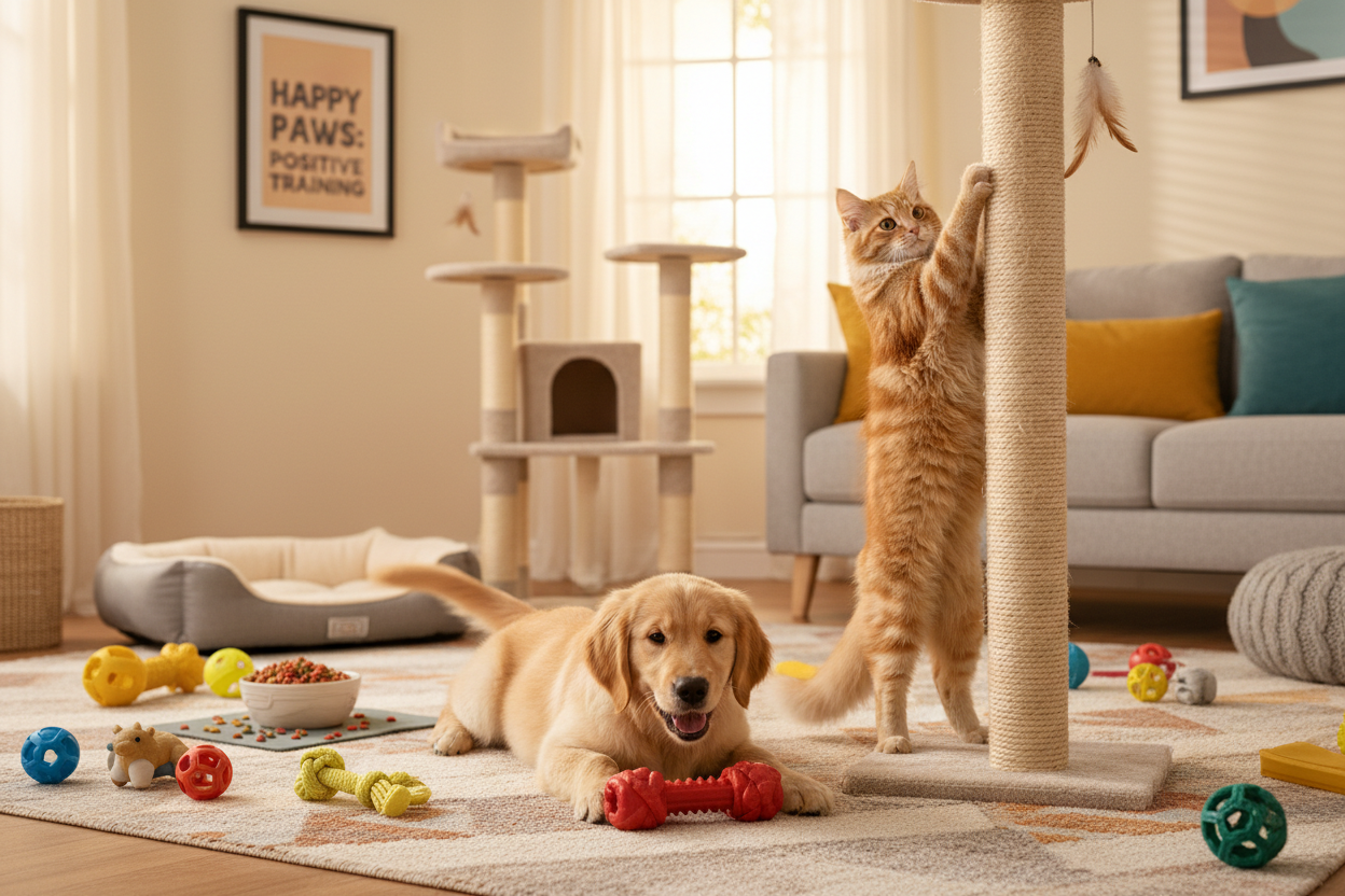 Destructive Pet Behaviors: How to Handle Scratching, Biting, and Other Issues?