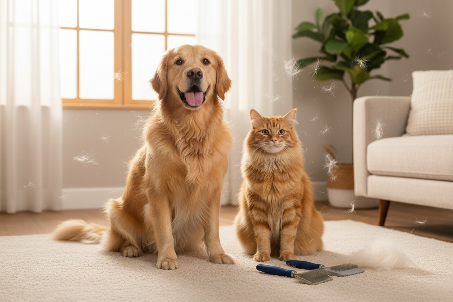Pet Shedding Management in Spring and Fall: How to Handle Your Pet’s Shedding Season?