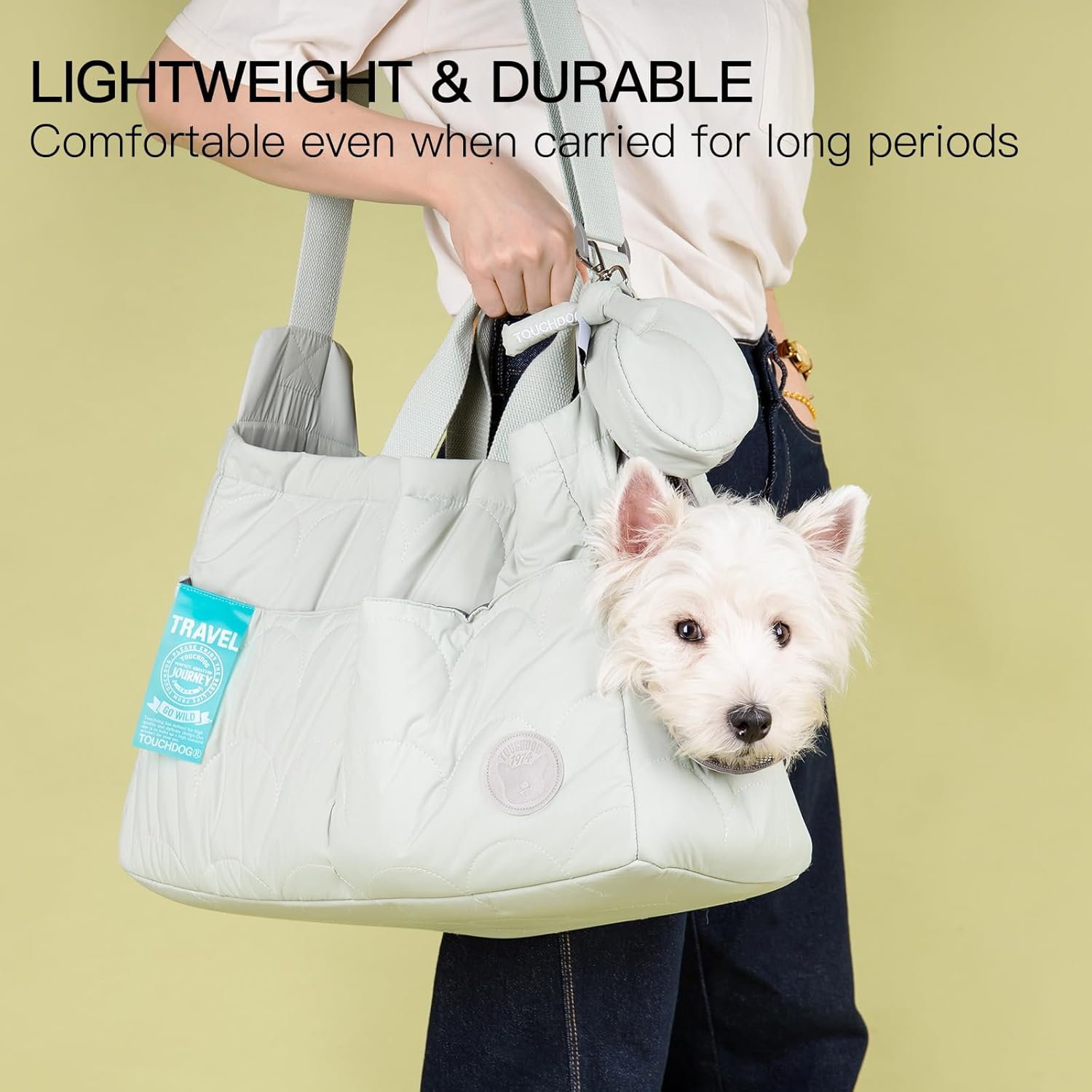 Macaron Cloud Pet Carrier Bag for Small Dogs and Cats Secondary image