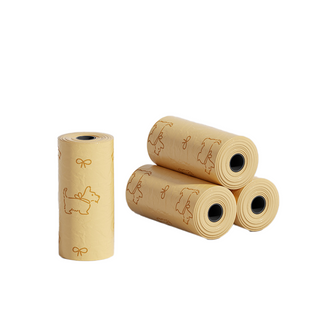 Pet Waste Bags for Outdoor Use (4 rolls)