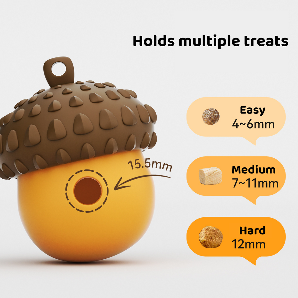 Pet Treat Dispenser Toys—For Cats and Dogs