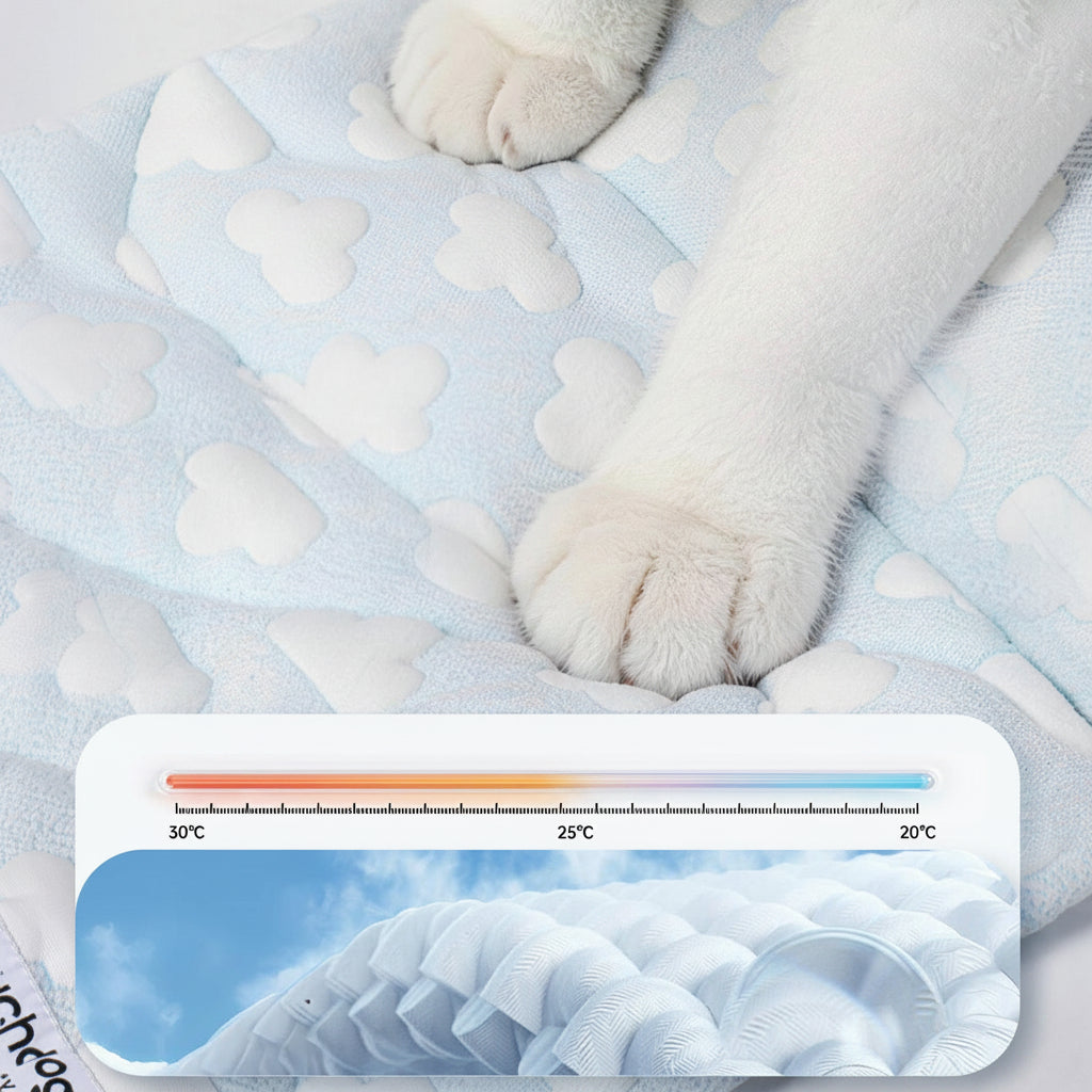 Summer Dog Bed – Washable & Breathable for Small Breeds