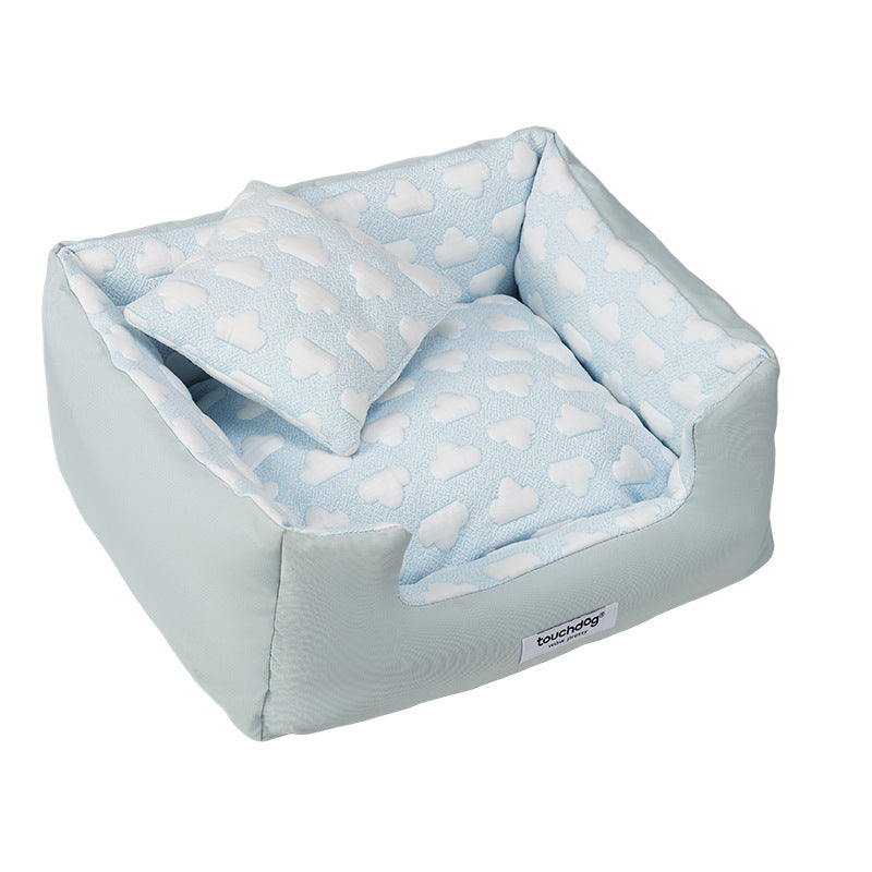 Summer Dog Bed – Washable & Breathable for Small Breeds